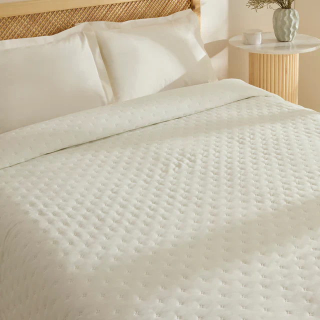 Breezy Beddensprei Ecru 230x240 cm - Image 3