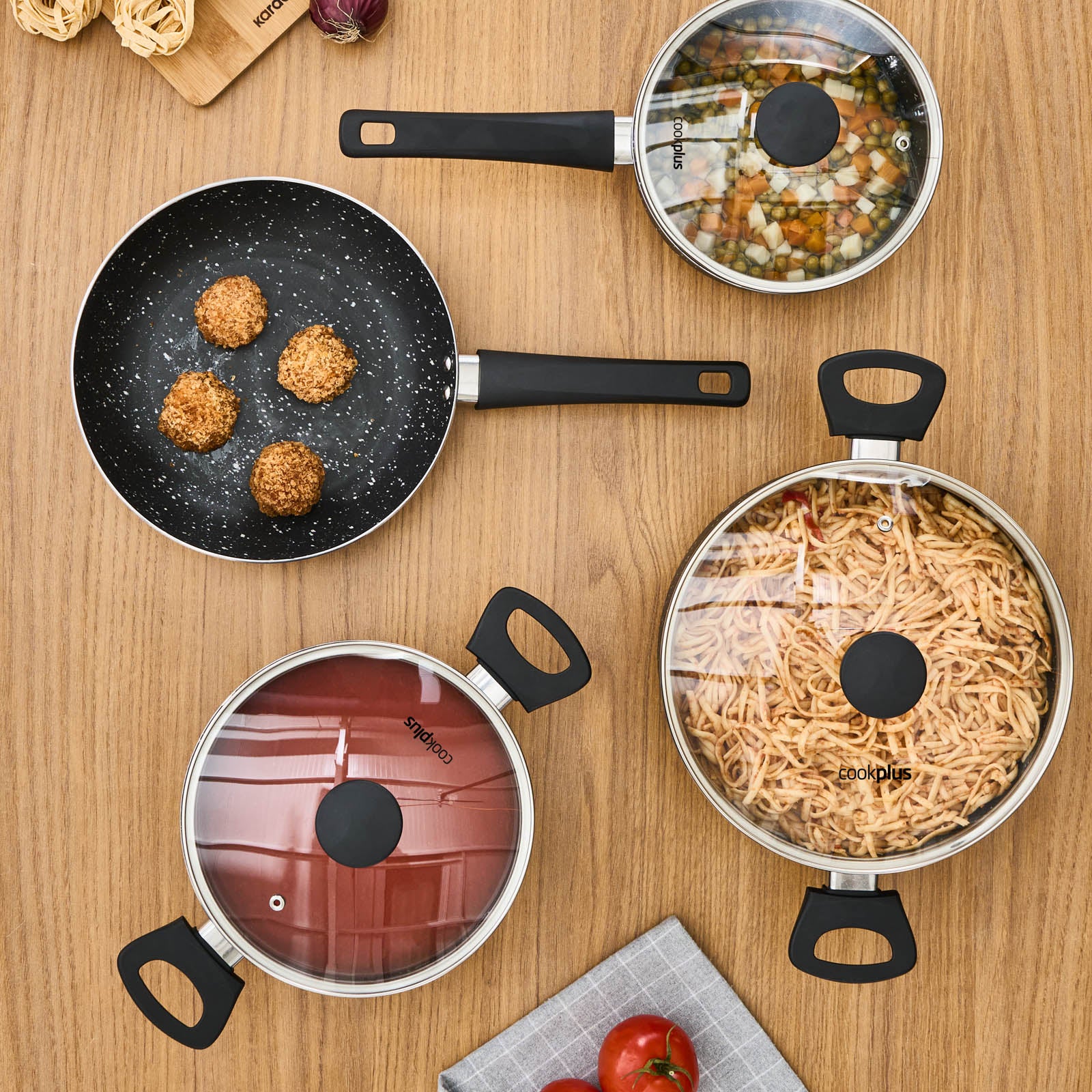 Cookplus Aura Roller 7-delige Pannenset - Image 7