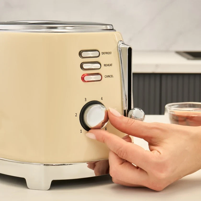 Homend Vintage Breadfast 1527H Toaster Crème - Image 4