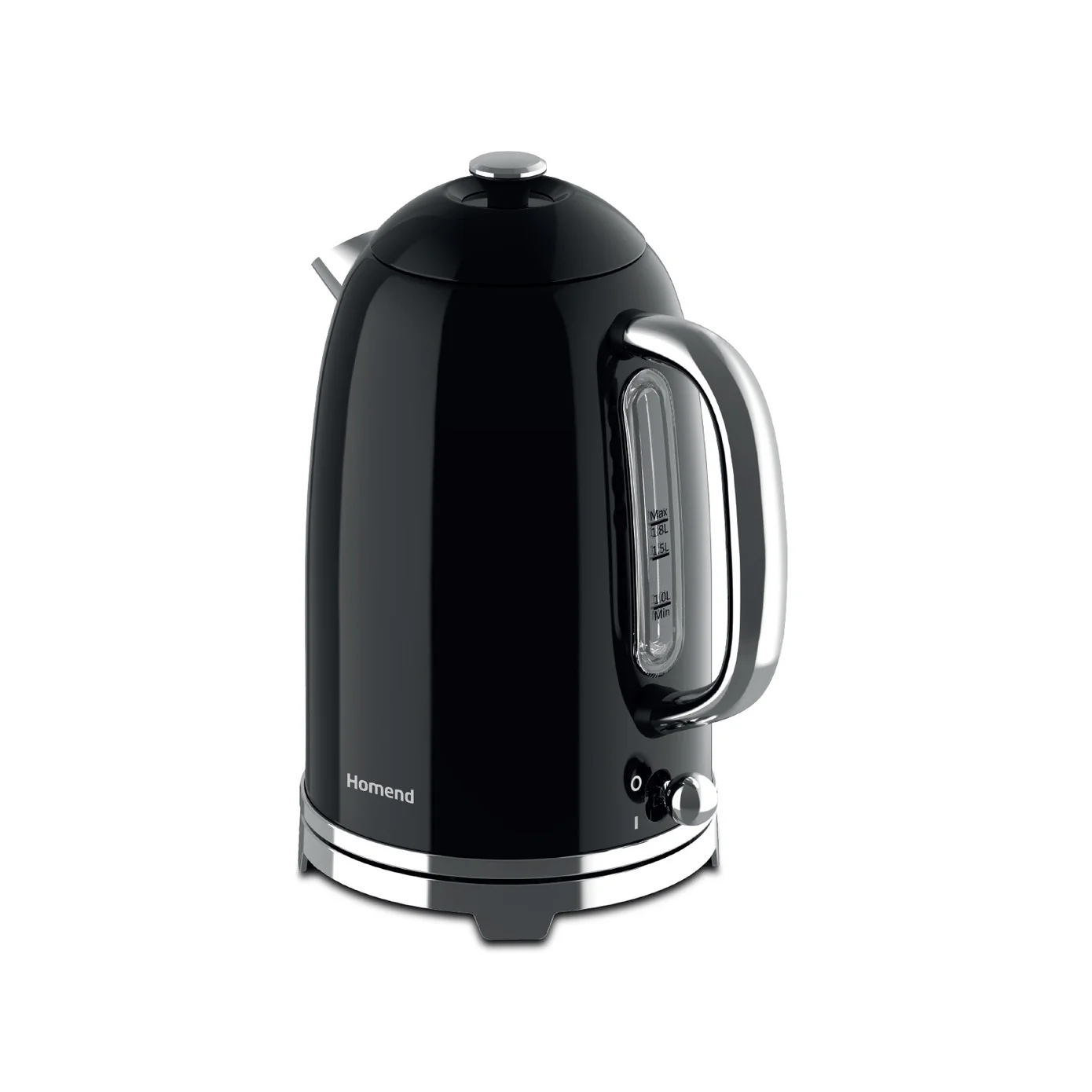 Homend Vintage Heatrow 1627H Waterkoker 2200W Zwart - Image 5