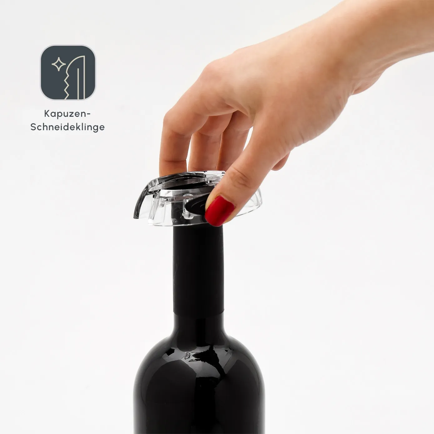 Homend Wine Up 2201H Automatische Wijnopener (Elektrische Kurkentrekker) - Image 5