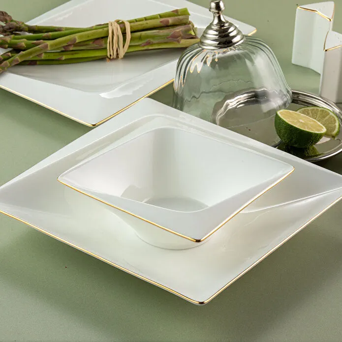Jumbo Fold Gold 58-delig vierkant servies voor 12 personen - Image 11