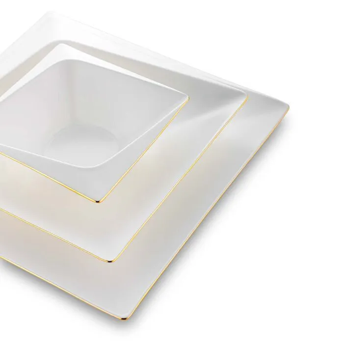 Jumbo Fold Gold 58-delig vierkant servies voor 12 personen - Image 15