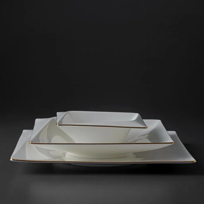 Jumbo Fold Gold 58-delig vierkant servies voor 12 personen - Image 4