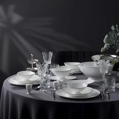 Jumbo Moon Platina 64-Delig Serviesset Voor 12 Personen - Image 2
