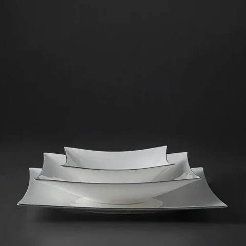 Jumbo Wind Platina 64-Delig Serviesset Voor 12 Personen – Vierkant - Image 6