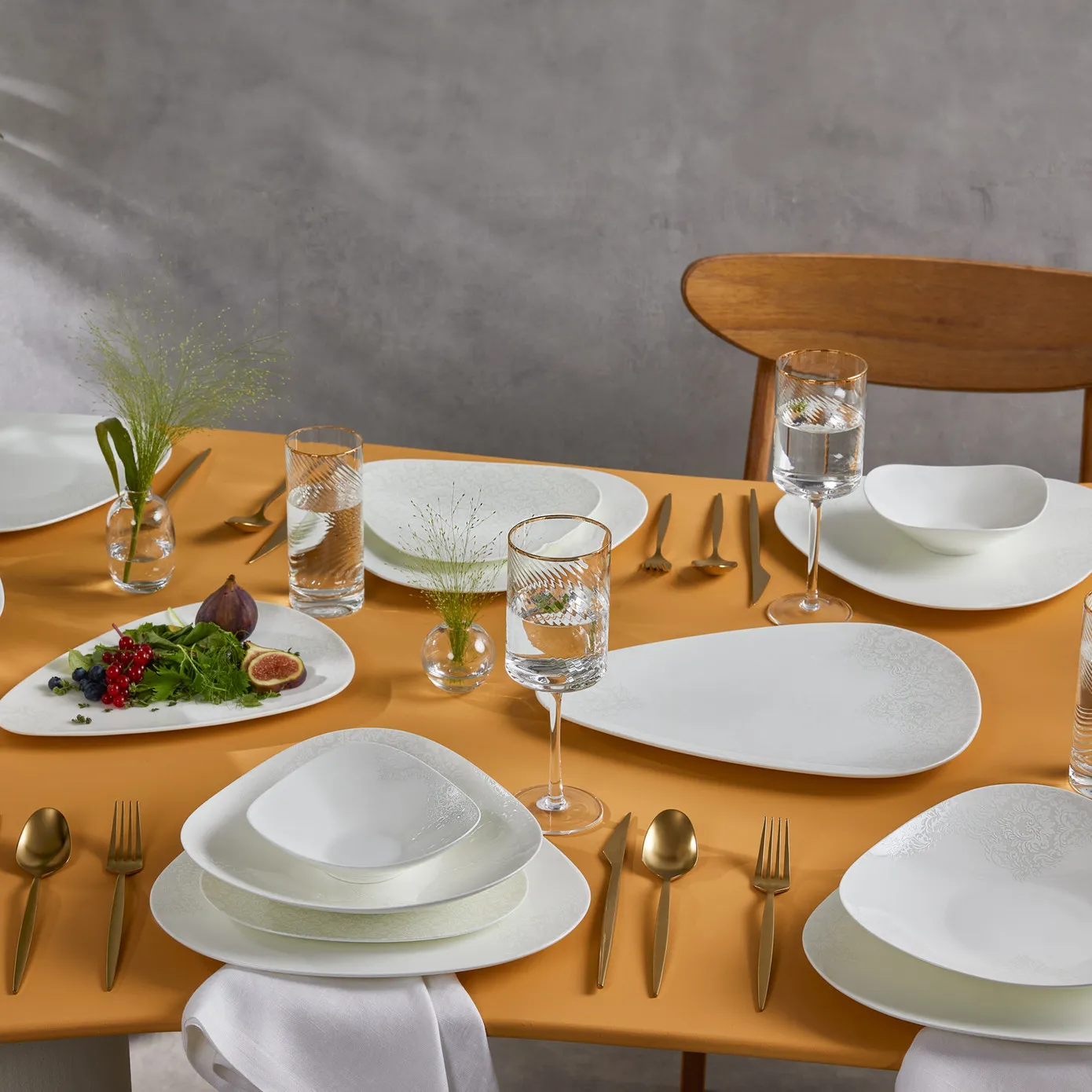 Karaca 50th Year Signature Collection Helen Servies 62 Delig, 12 Persoons - Image 2