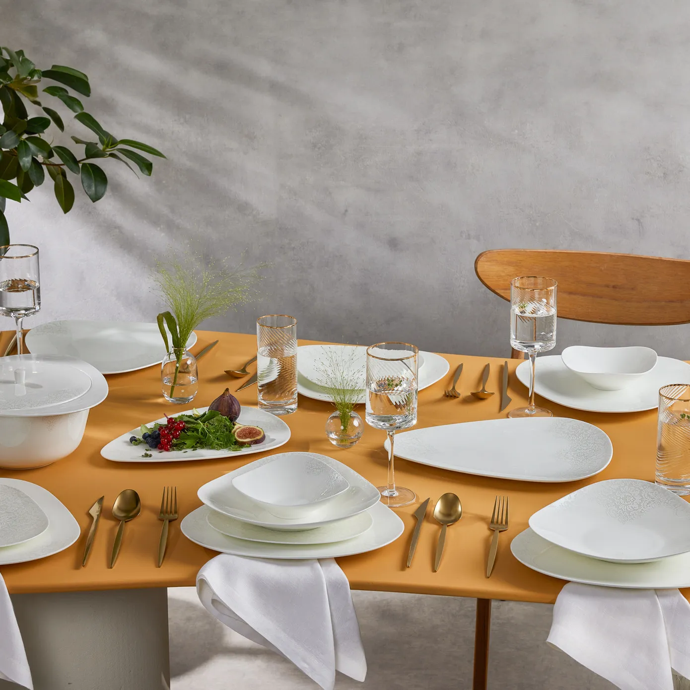 Karaca 50th Year Signature Collection Helen Servies 62 Delig, 12 Persoons - Image 3
