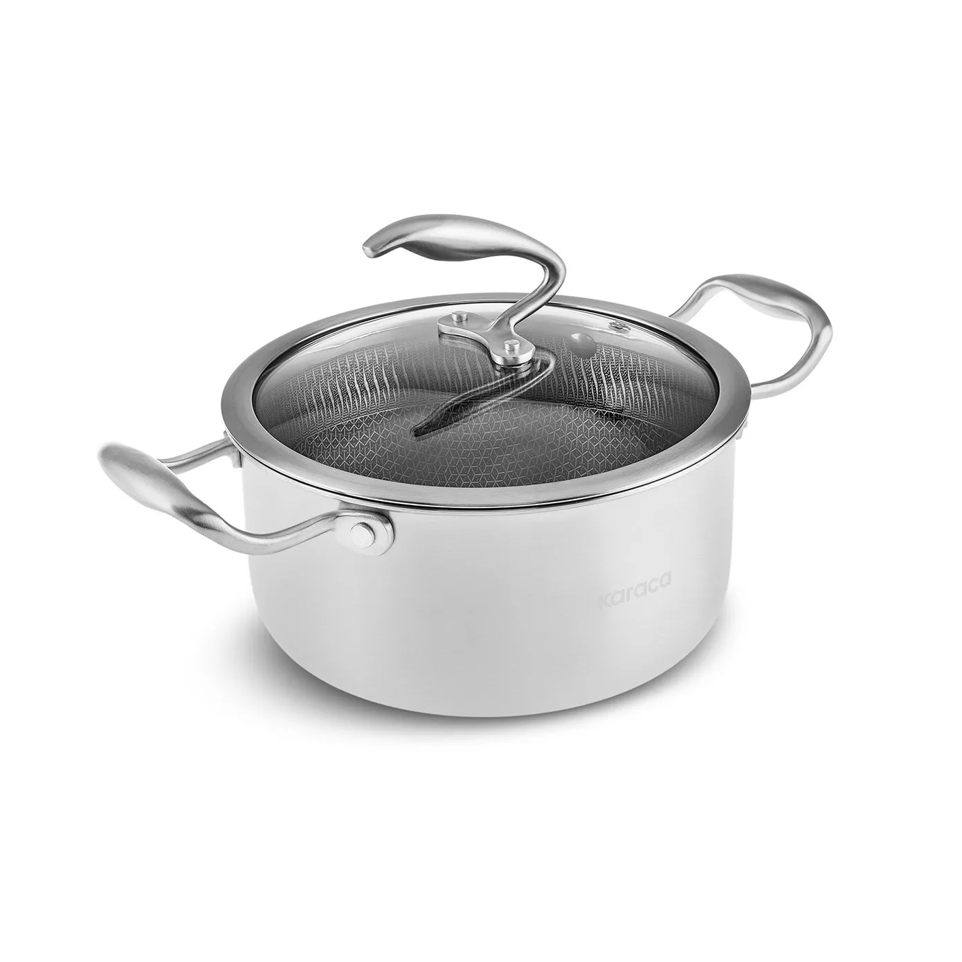 Karaca 5Ply PowerSteel 316+ Kochtopf Set, 7 Teilig - Image 5