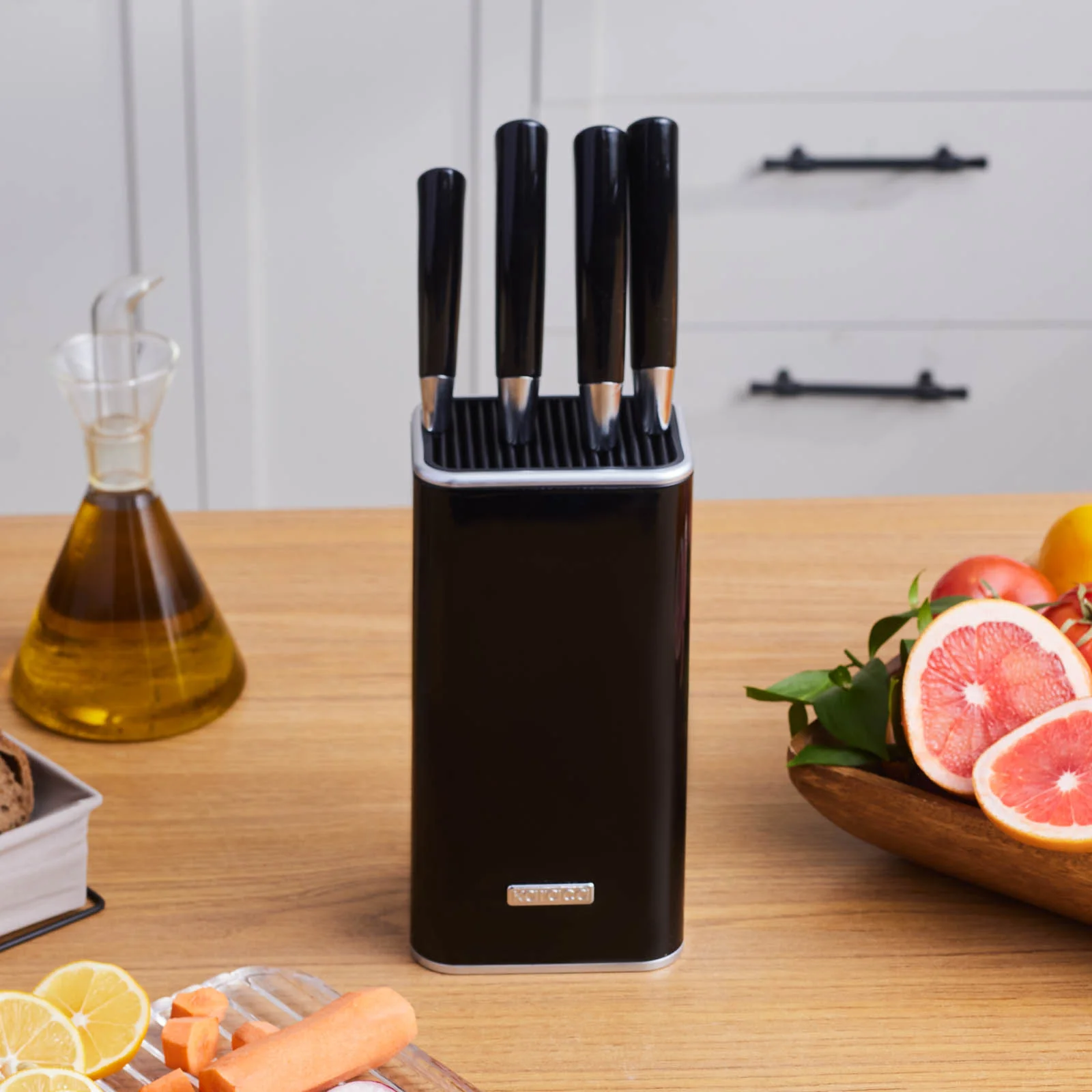 Karaca 6-Delige Messenset, Black