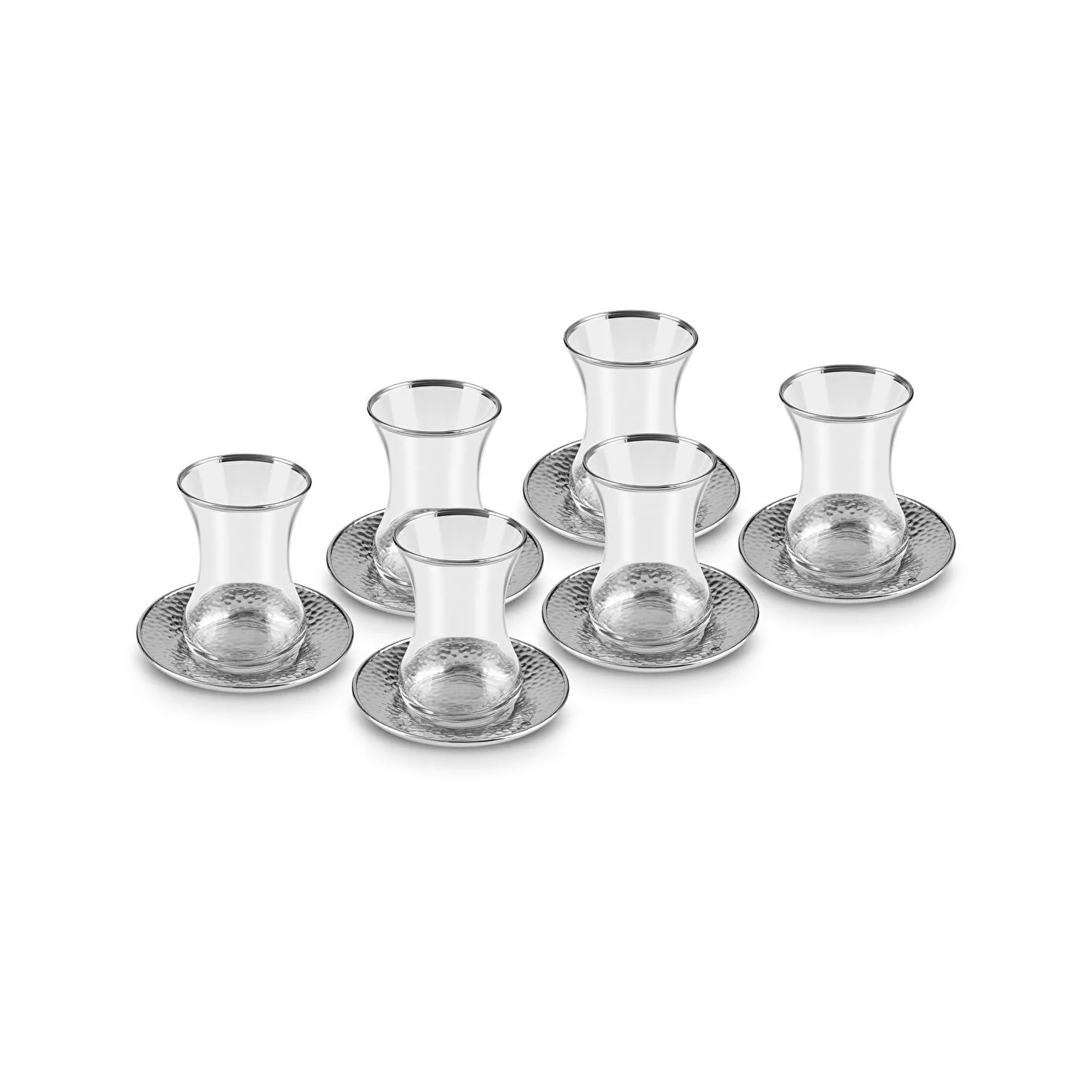 Karaca Ada 18-delige Theeset voor 6 Personen Platina - Image 6