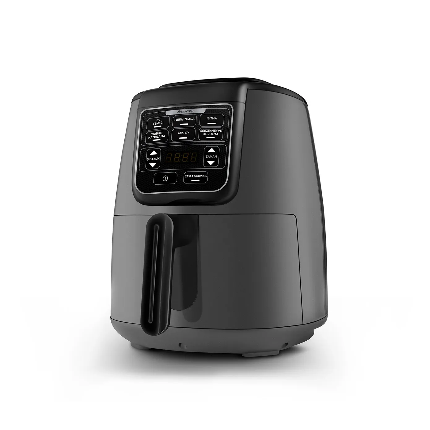 Karaca Air Cook XL 2 in 1 Airfryer Space Grijs Zwart - Image 4