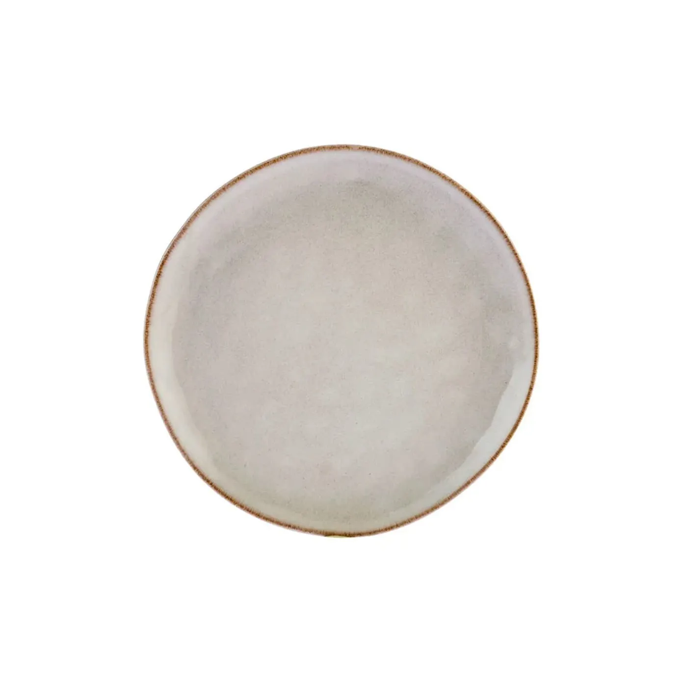 Karaca Aria Reactive Glaze, dinerbord, 27 cm, beige - Image 2