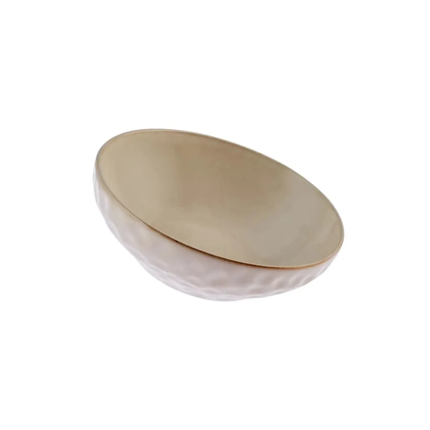 Karaca Aria Reactive Glaze, grote kom, 27 cm, beige - Image 2