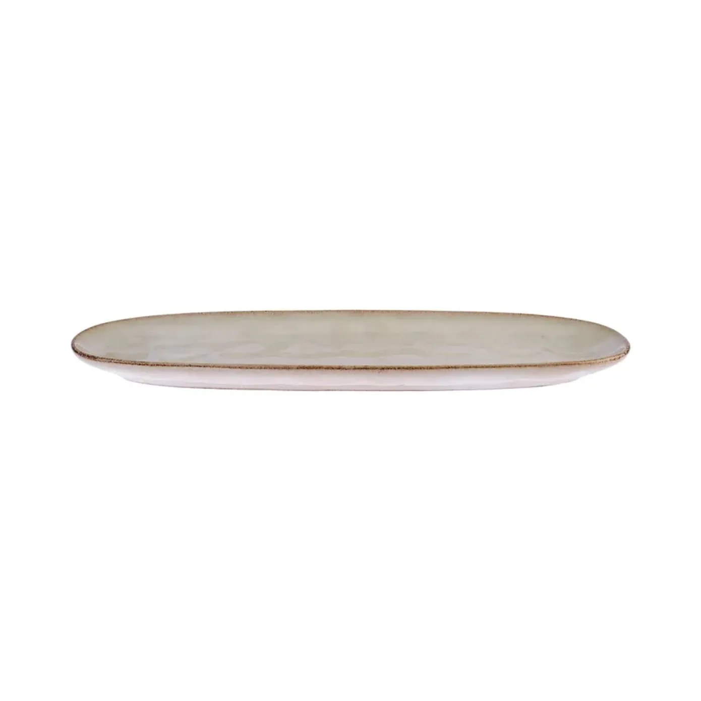 Karaca Aria Reactive Glaze, serveerbord, 38 cm, beige