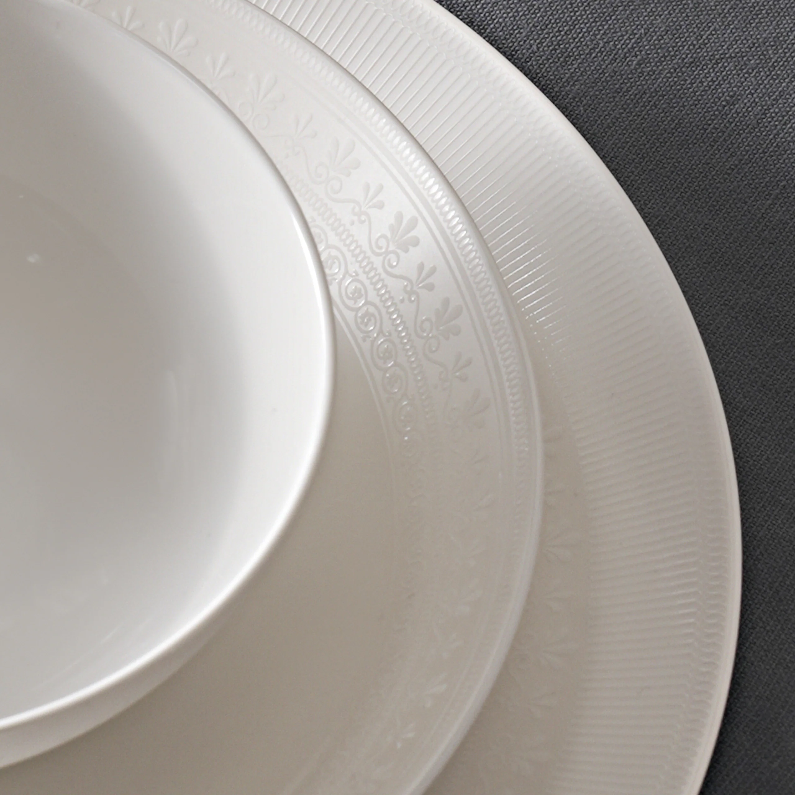 Karaca Arte 53-Delig Tafeldienst Voor 12 Personen, New Bone China - Image 3