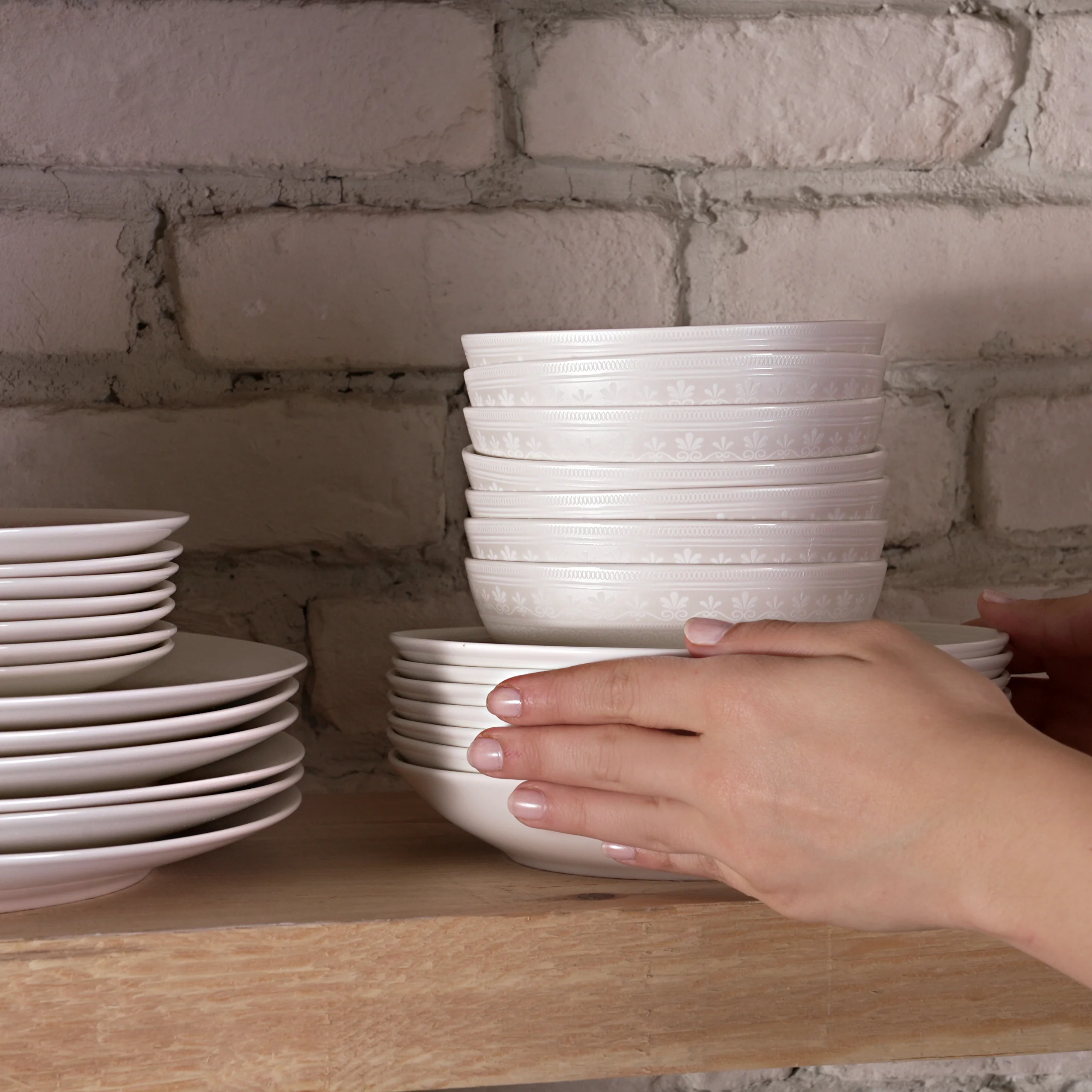 Karaca Arte 53-Delig Tafeldienst Voor 12 Personen, New Bone China - Image 8
