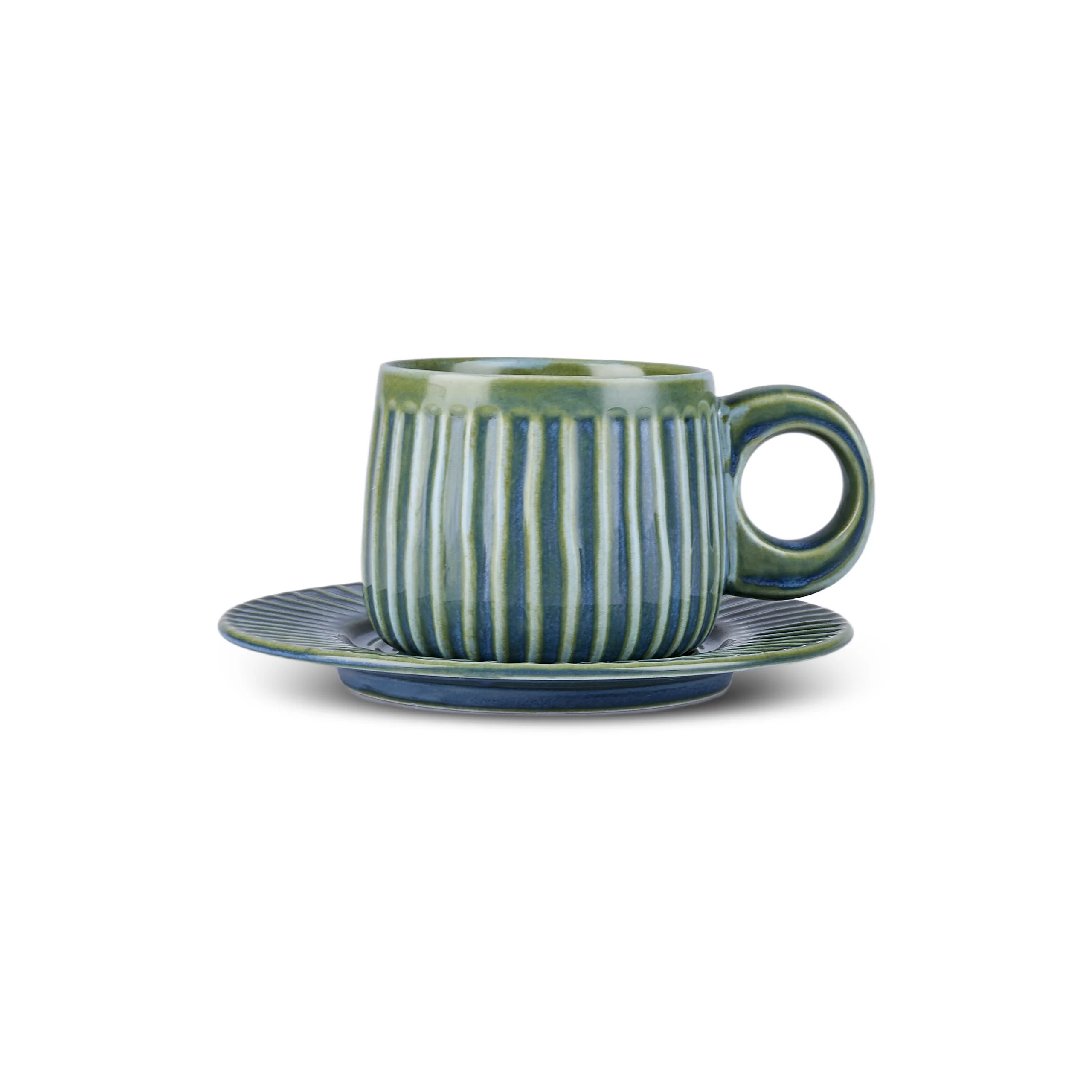 Karaca Arthur Groen & Blauw theekopje, 260 ml - Image 9
