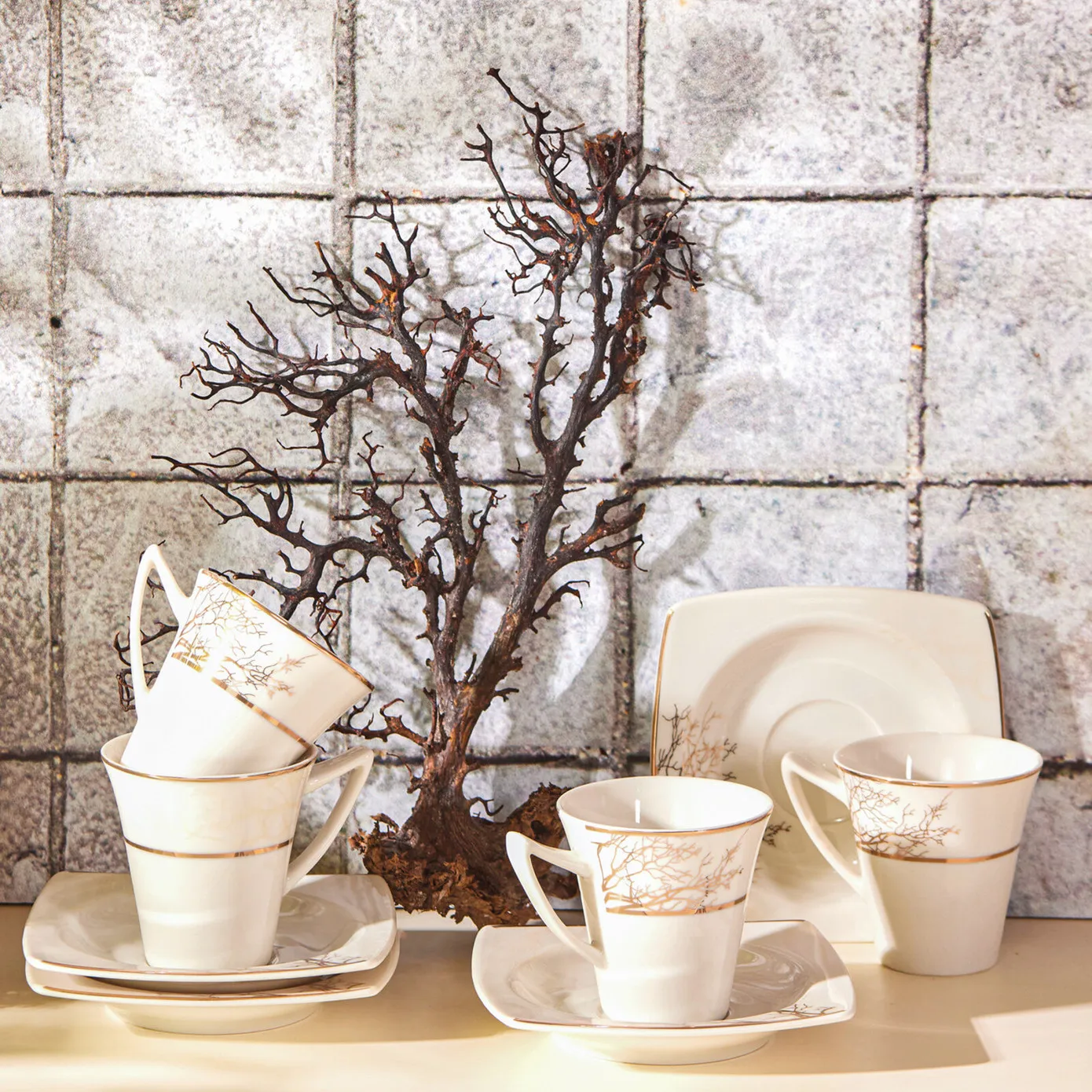 Karaca Herfst koffiekopjes set voor 6 personen - Image 6