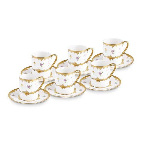Karaca Bihter Koffiekopje Voor 6 Personen 90 Ml - Image 7