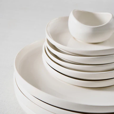 Karaca Bone China Olla 28-delige serveerset voor 6 personen, Wit - Image 6