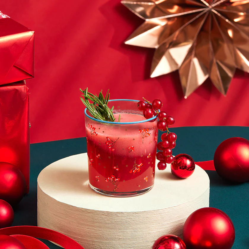 Karaca New Year Butcher Broom 3-delige Drinkglas Set - Image 4