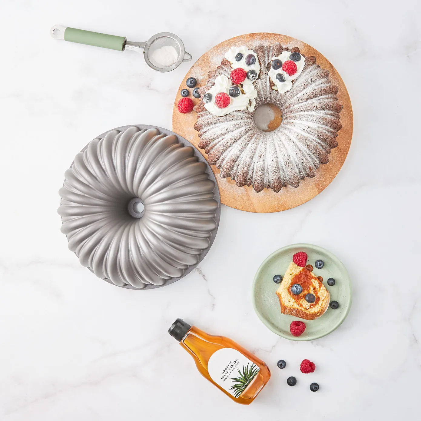 Karaca Cake Pro Cut Antraciet Gegoten Cakevorm - Image 9