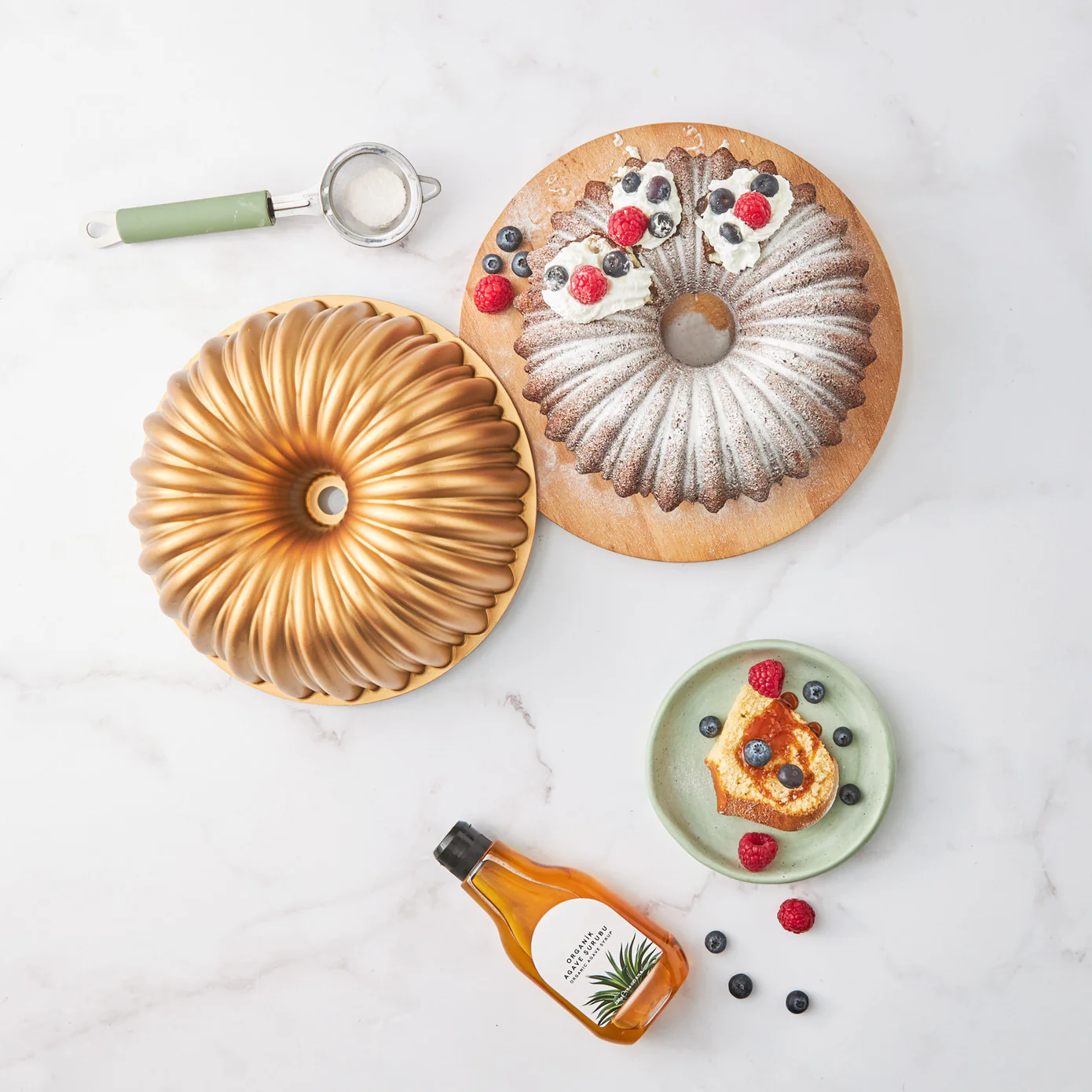 Karaca Cake Pro Gietaluminium Cakevorm Roségoud – Segmenten - Image 11