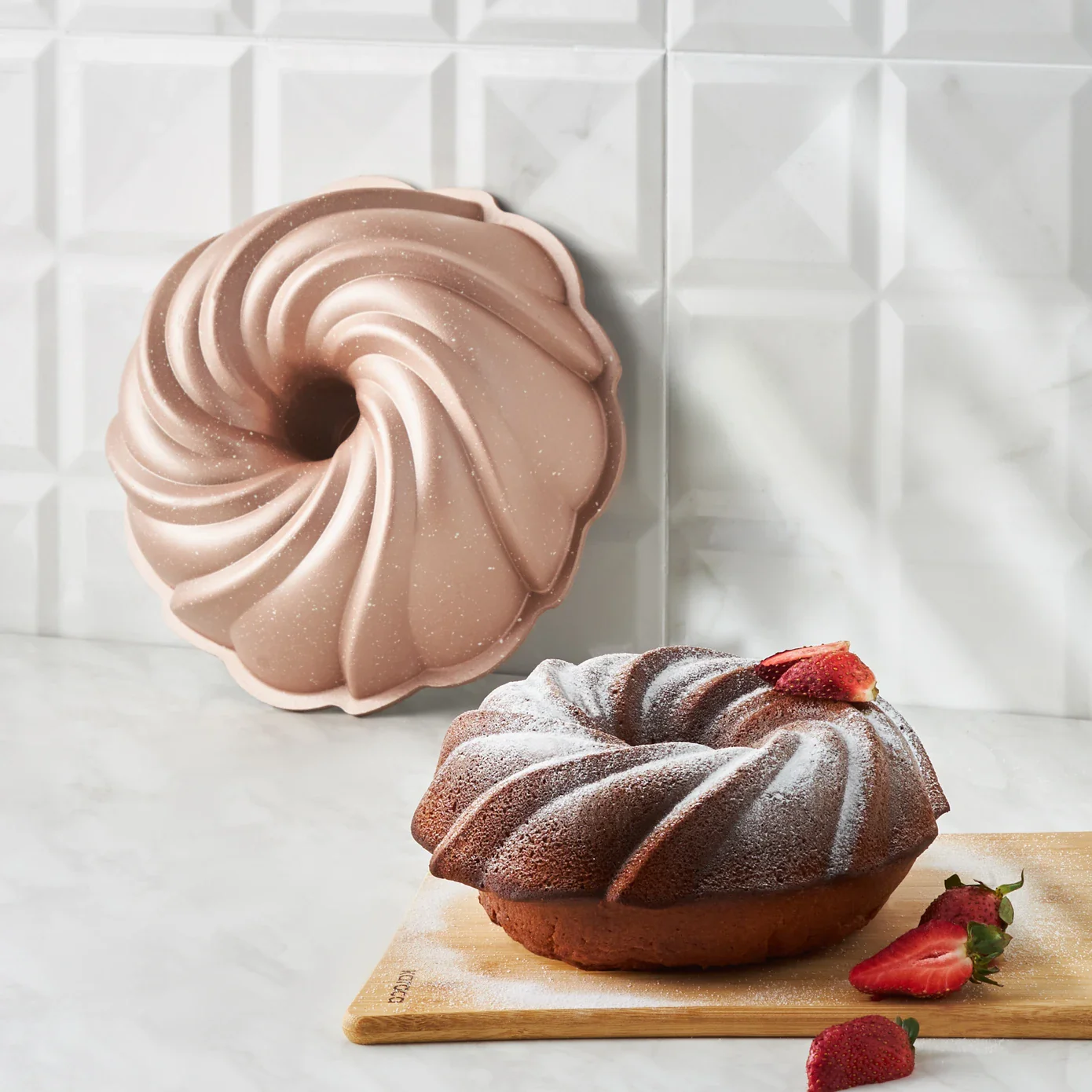 Karaca Metallic Poeder Casting Cake Vorm