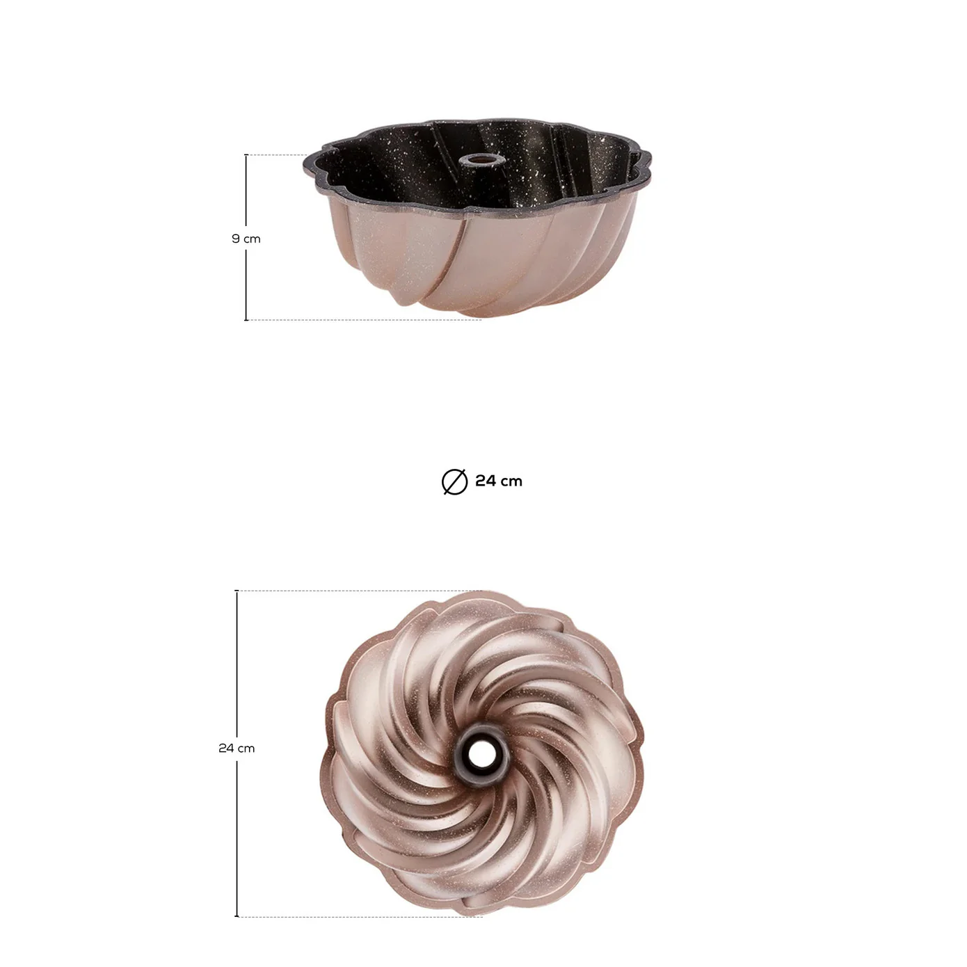 Karaca Metallic Poeder Casting Cake Vorm - Image 8