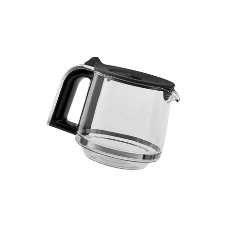 Karaca Çaysever Robotea Pro Glazen Theepot Chroom - Image 2