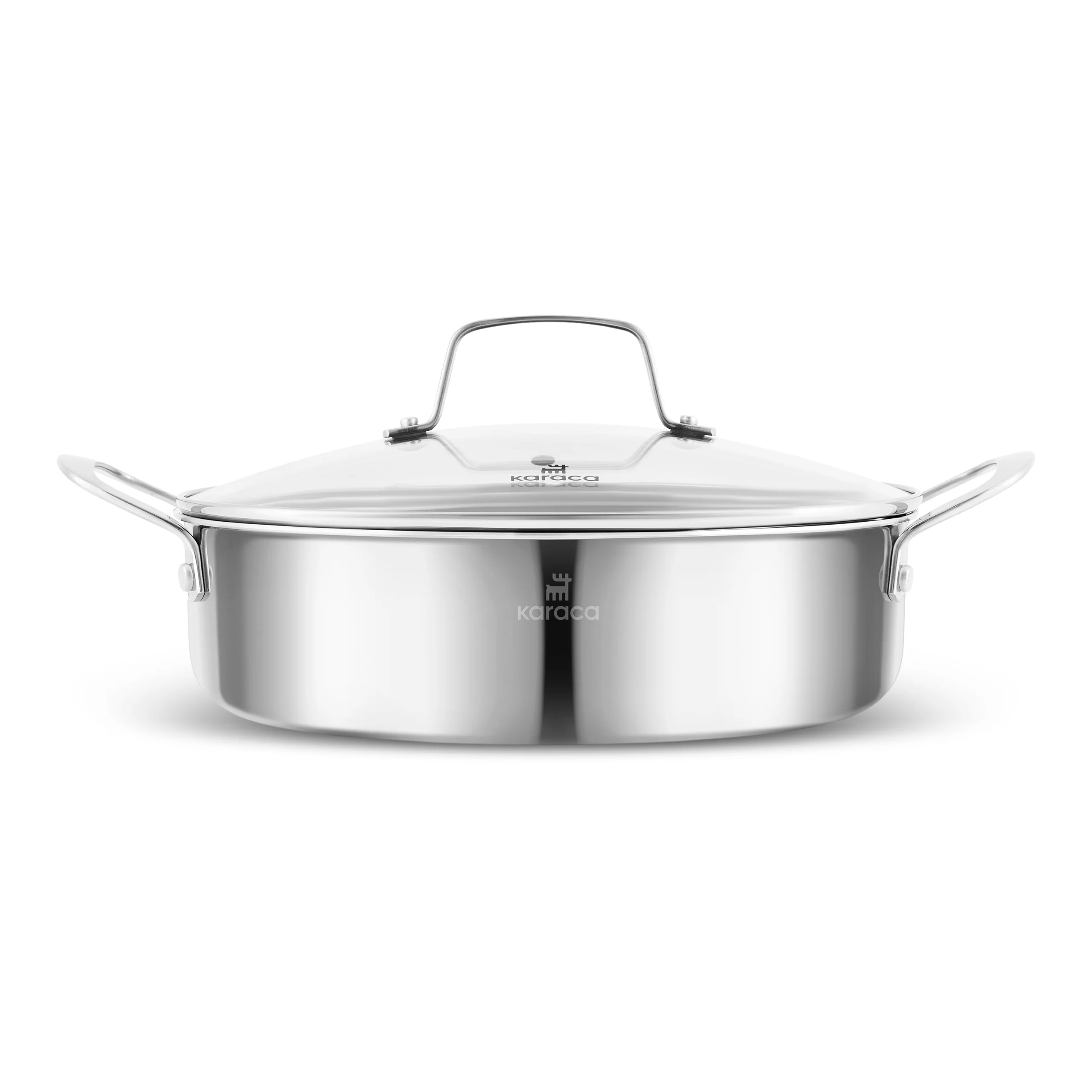 Karaca Ceramica Steel 3-Ply RVS Kookset - Image 15