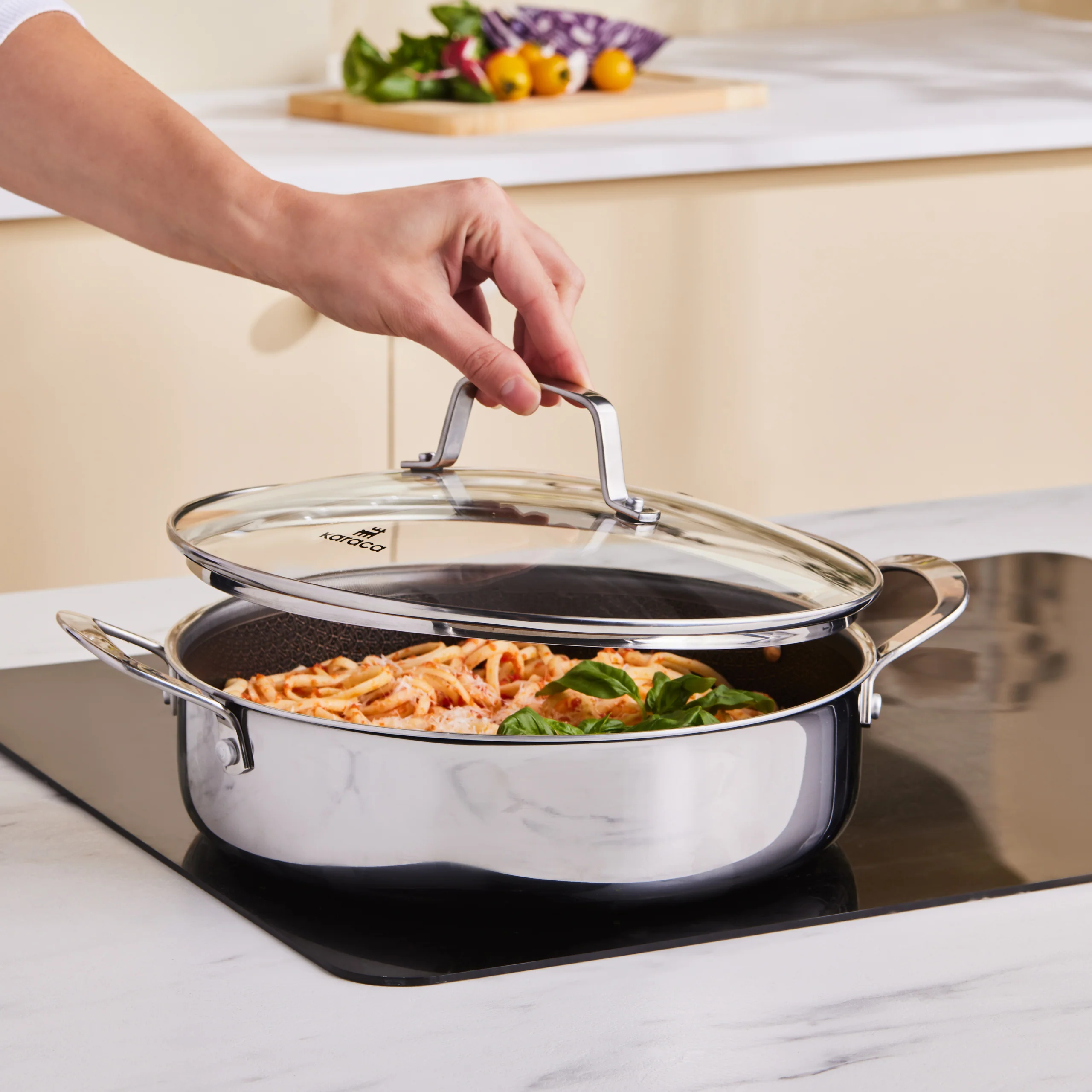 Karaca Ceramica Steel 3-Ply RVS Kookset - Image 7