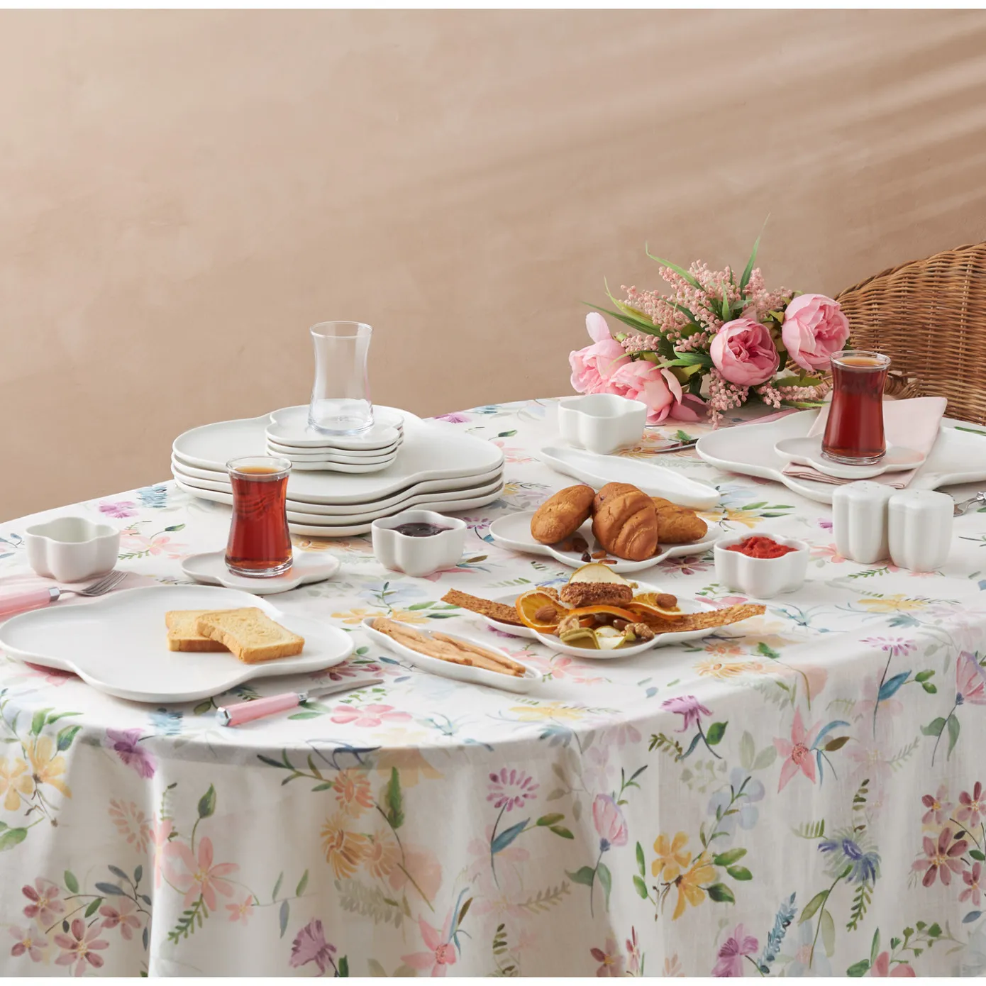 KARACA CLOVER 28 PRÇ KAHVALTI SETİ RND - Image 2
