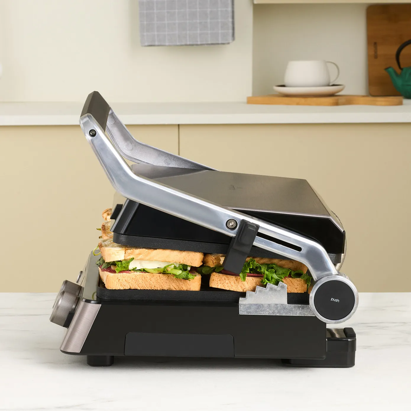 Karaca Compact Stalen Grill Inox 2008 Grill en Toaster - Image 4