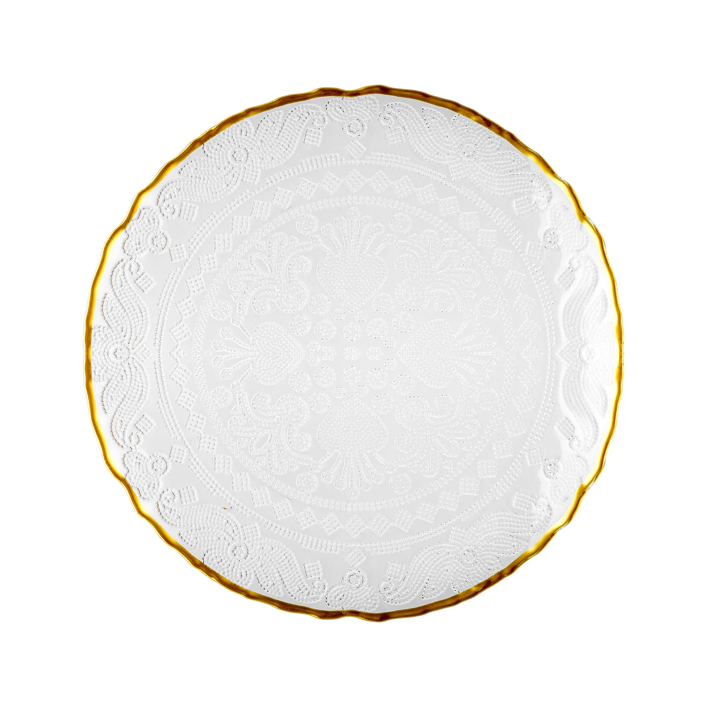 Karaca Dalia Gouden Dessert Set voor 6 Persoons, 7 Delig - Image 10