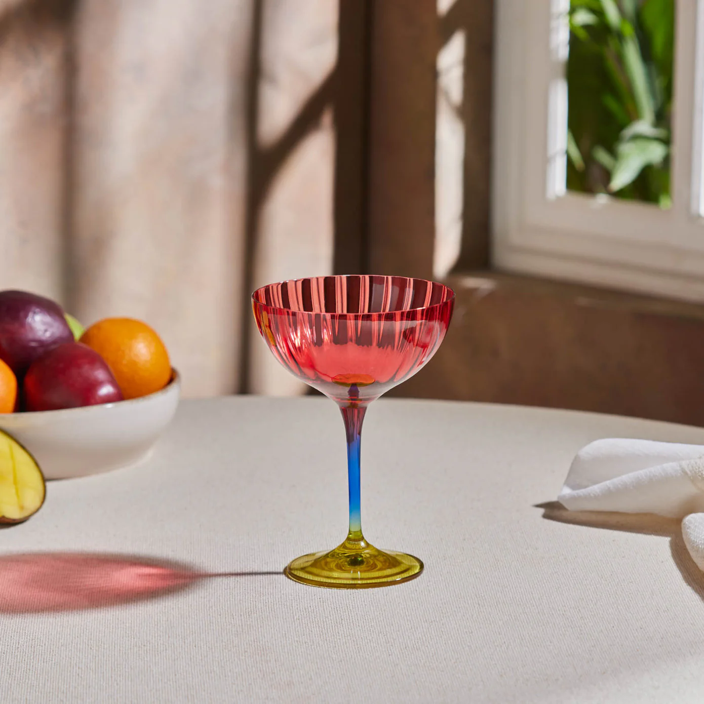 Karaca Dolce Rode Martini en IJsbecher 210 ML