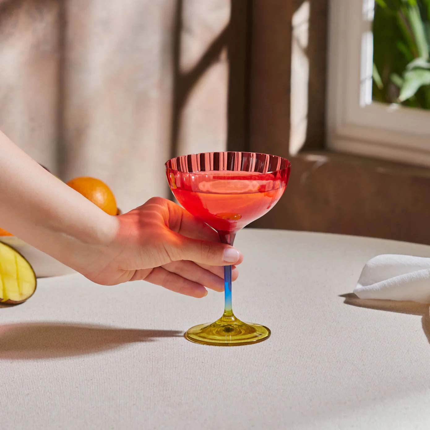 Karaca Dolce Rode Martini en IJsbecher 210 ML - Image 2