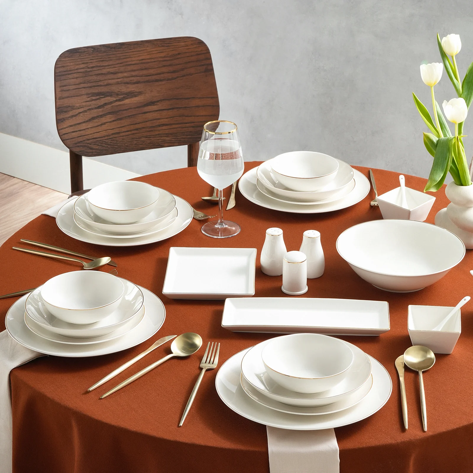 Karaca Donatella 70-Delig Serviesset Voor 12 Personen – New Bone - Image 2