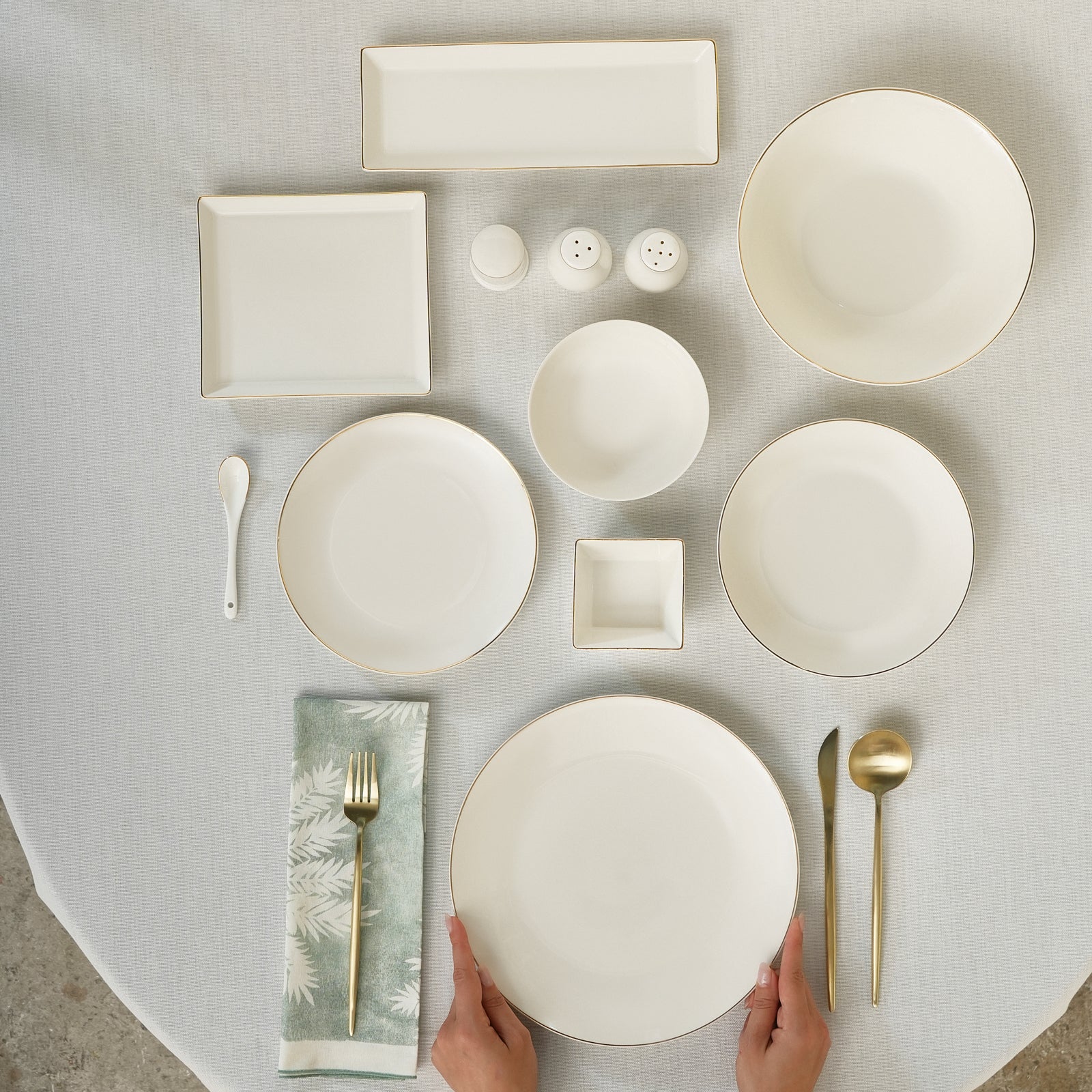 Karaca Donatella 70-Delig Serviesset Voor 12 Personen – New Bone - Image 3