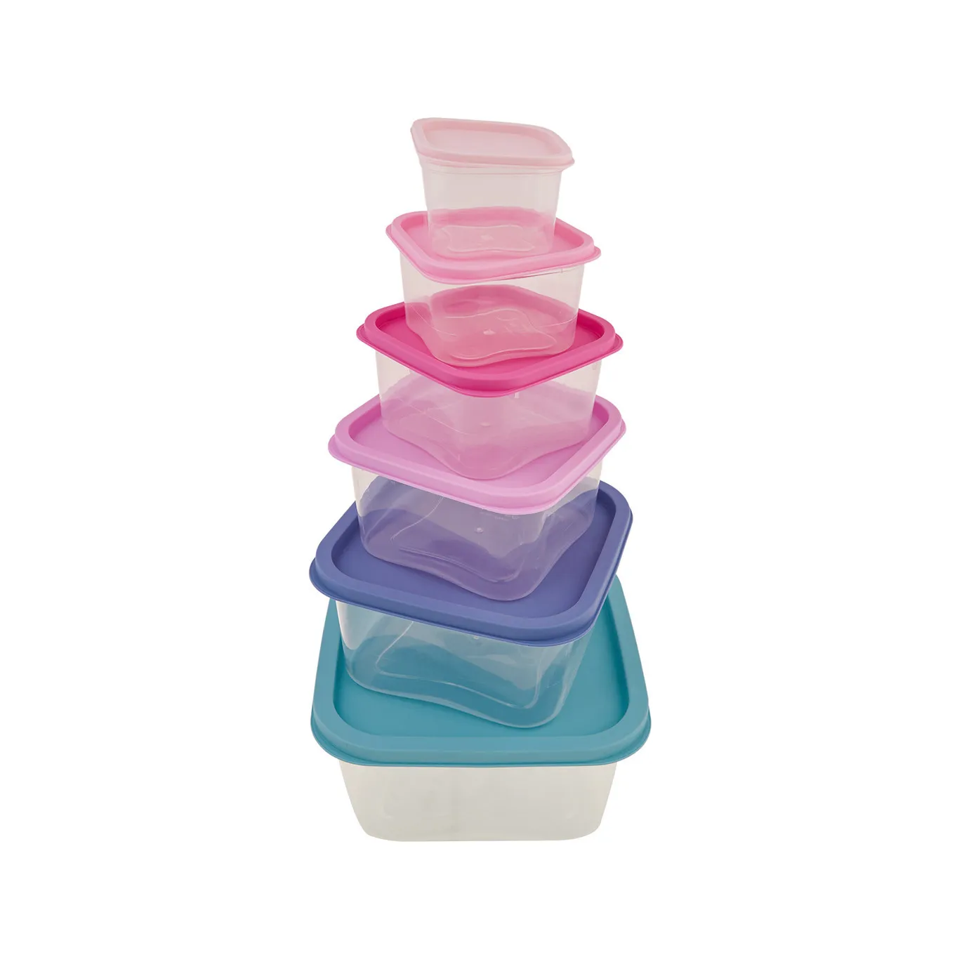 Karaca Dora Lila Bewaarcontainers, 6-delig - Image 8
