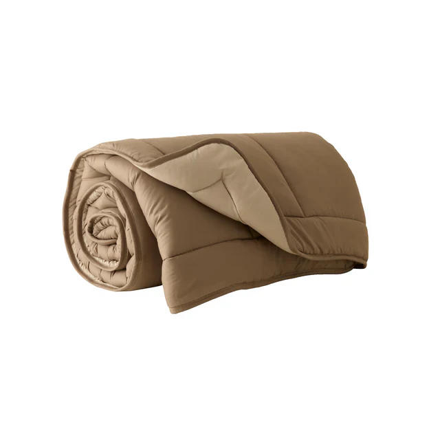 Karaca Double Face Dekbed Beige-Mokka 135x200 - Image 3