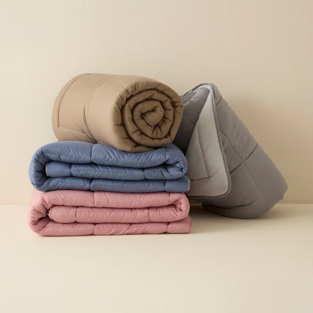 Karaca Double Face Dekbed Beige-Mokka 135x200 - Image 6