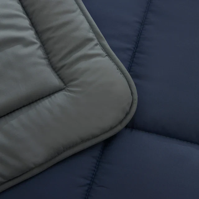 Karaca Double Face Dekbed Blauw-Munt 135x200 - Image 2