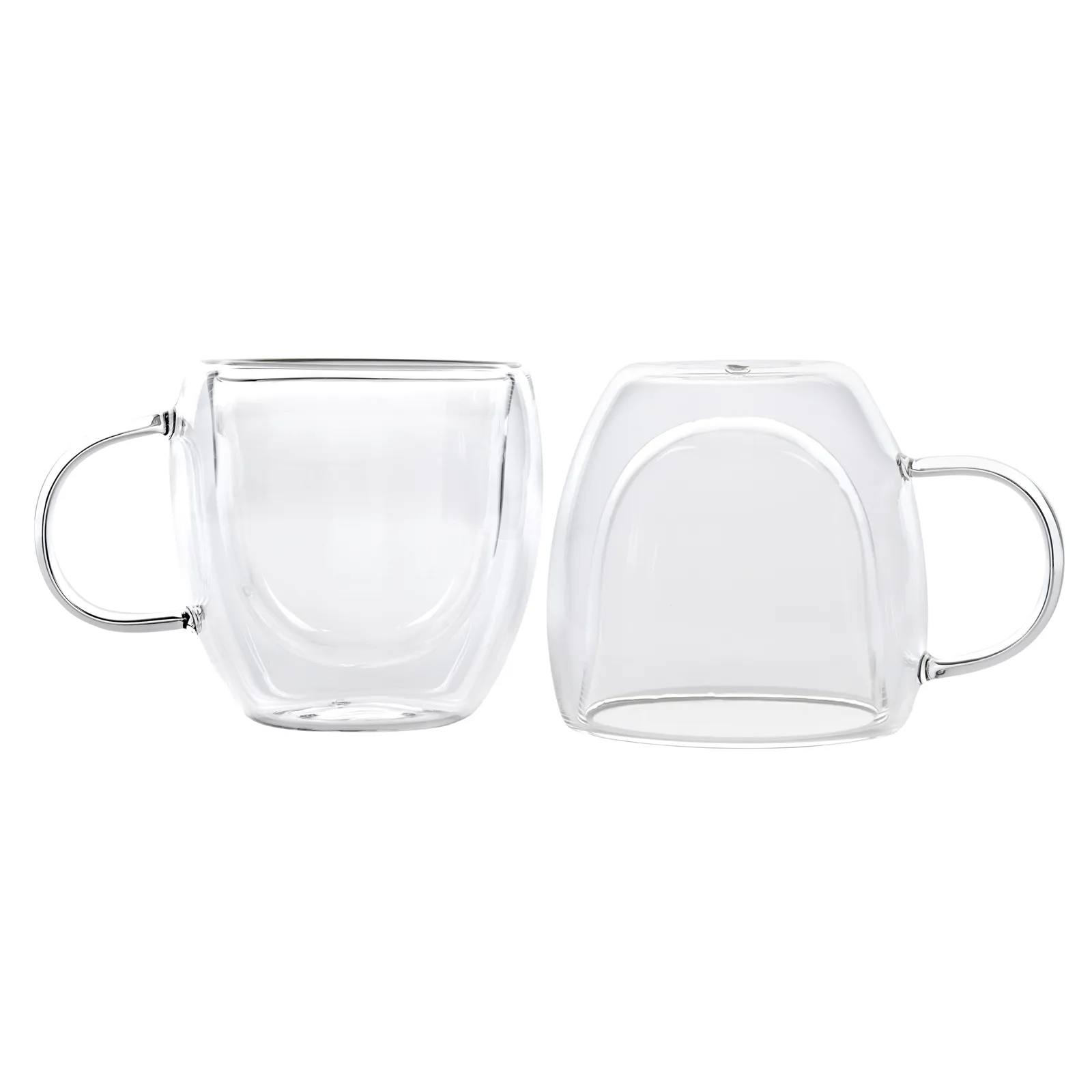 Karaca Dubbele Wand Borosilicaat Glas Kop Set voor 2 Personen 150 ml met Handvat - Image 13