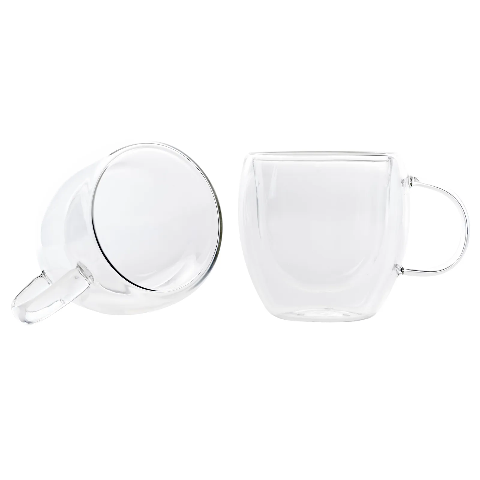 Karaca Dubbele Wand Borosilicaat Glas Kop Set voor 2 Personen 150 ml met Handvat - Image 7