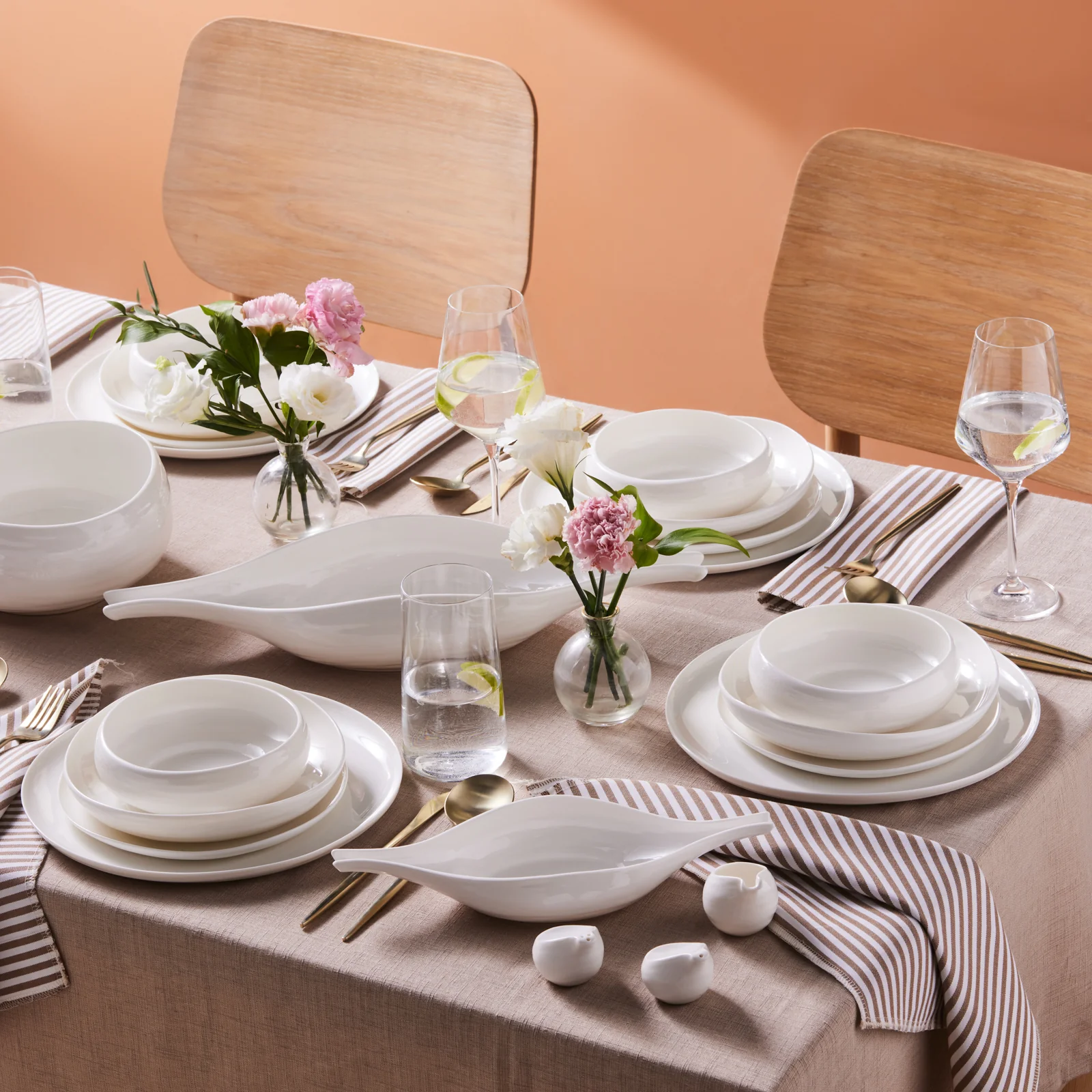 Karaca Earth Collection Clay 55-delige Serviesset voor 12 Personen - Image 4