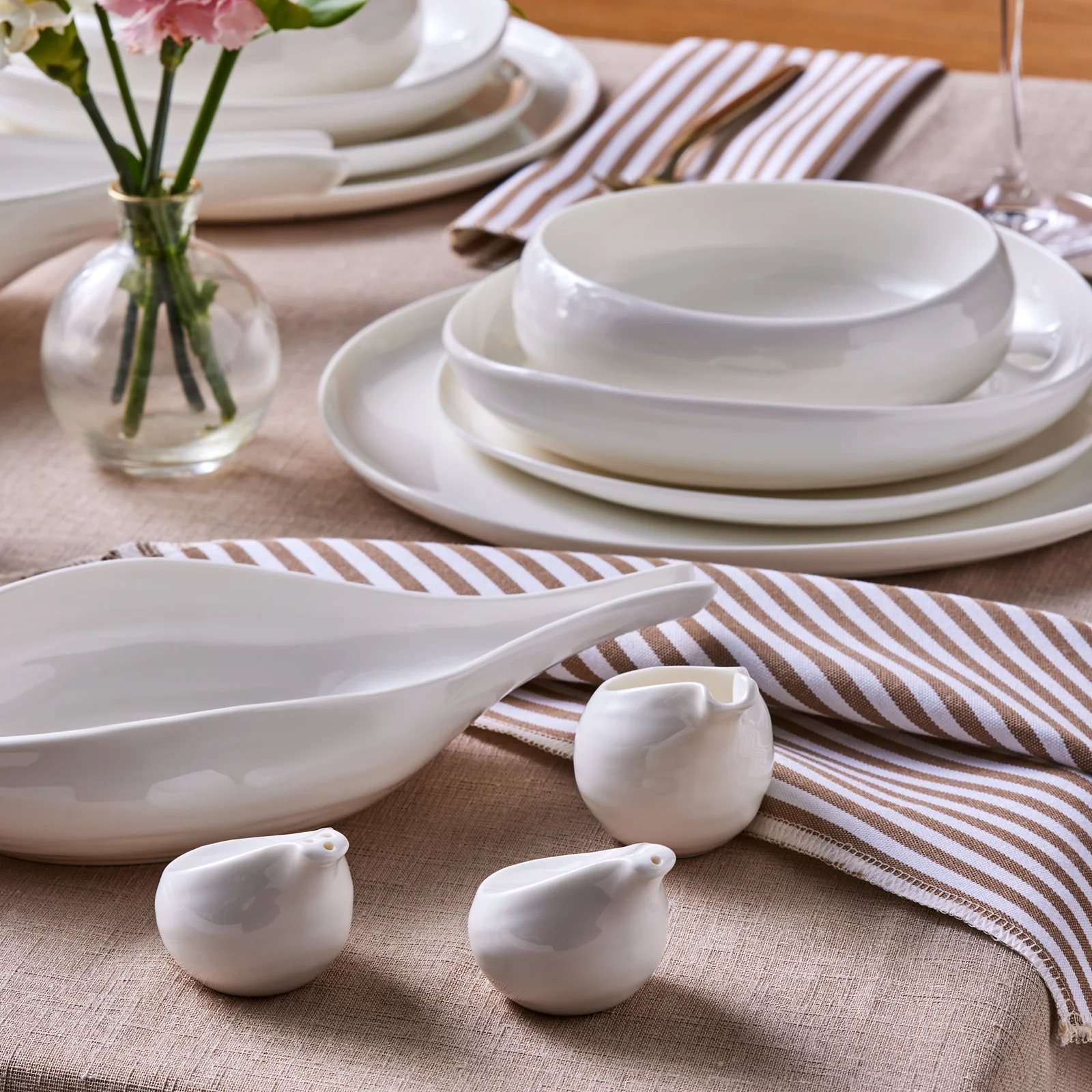 Karaca Earth Collection Clay 55-delige Serviesset voor 12 Personen - Image 7
