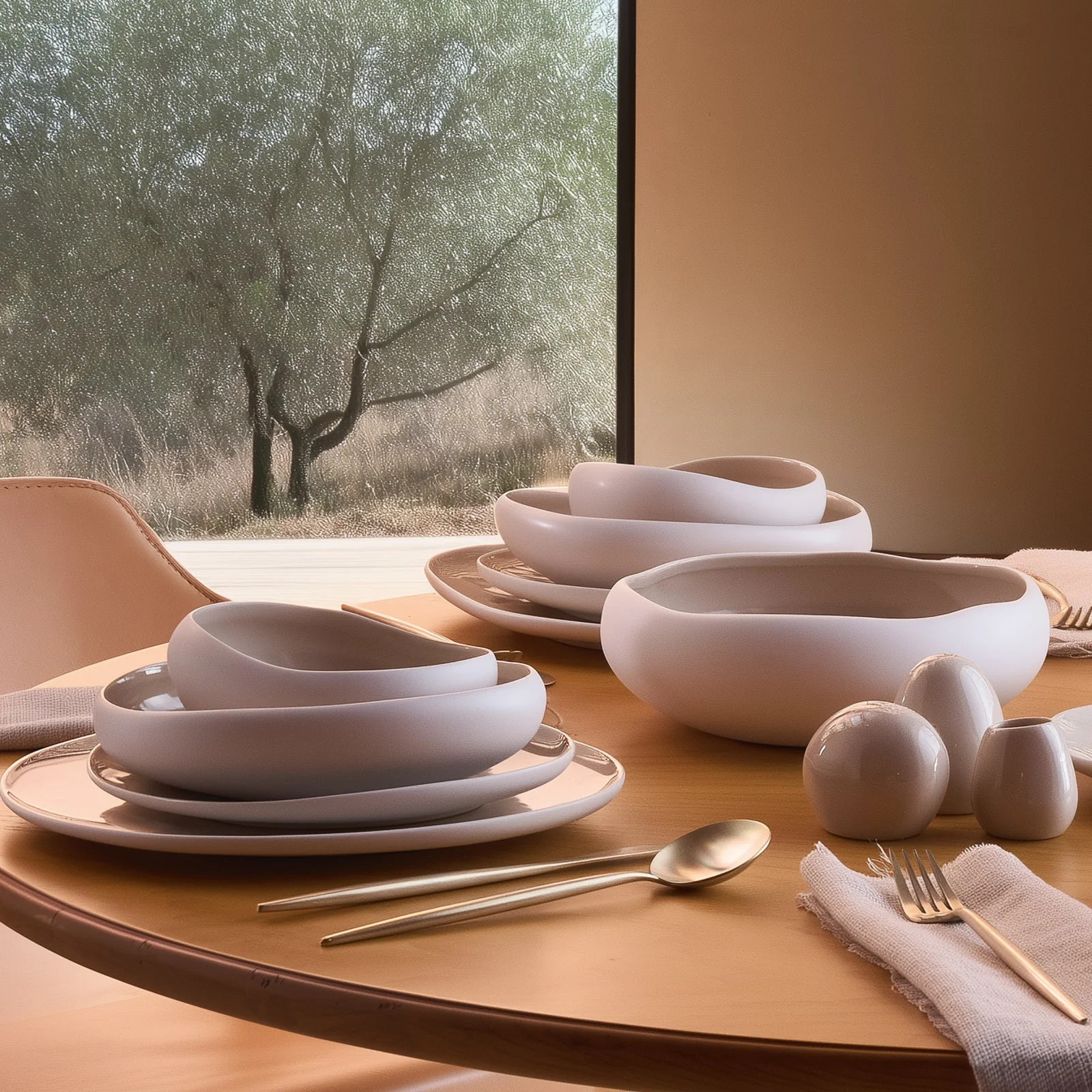 Karaca Earth Collection Cupid 55-delig Set 12 Personen Servies - Image 3
