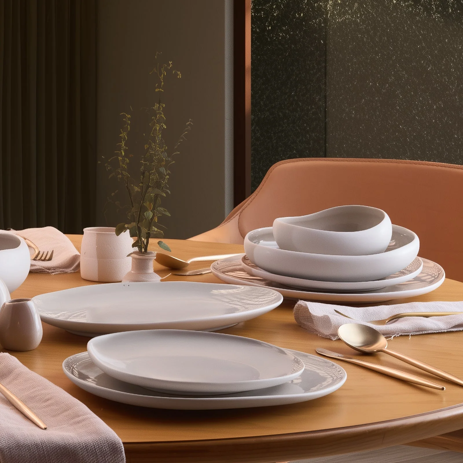 Karaca Earth Collection Cupid 55-delig Set 12 Personen Servies - Image 4